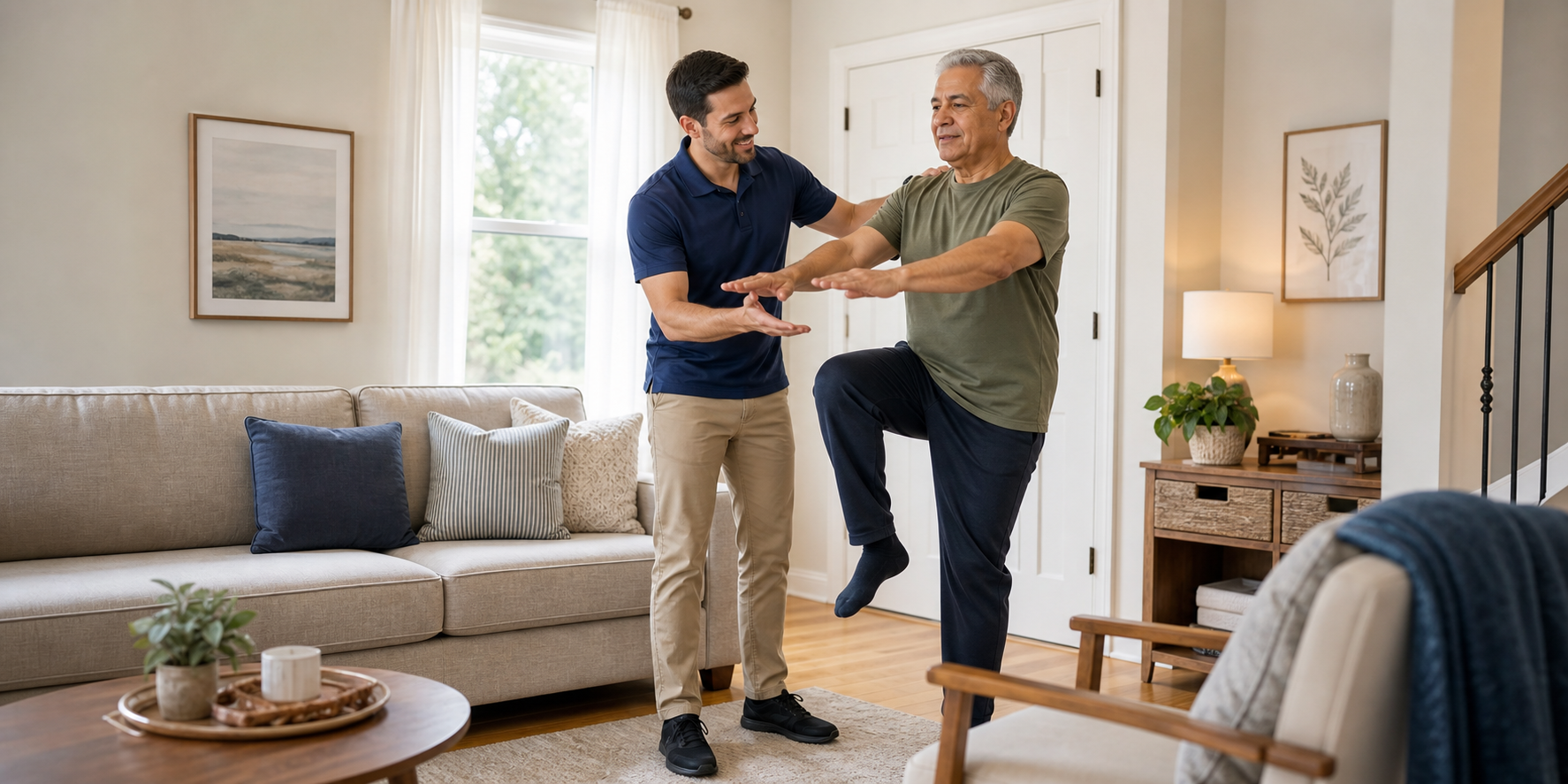 Home health physical therapy setting